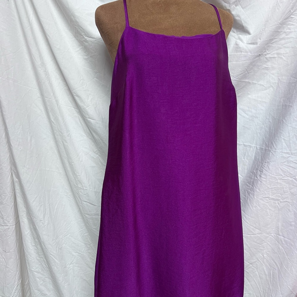 Vince Camuto Purple Slip Dress